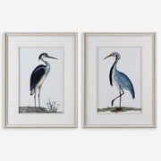 Uttermost Shore Birds Coastal Set of 2 Framed Prints