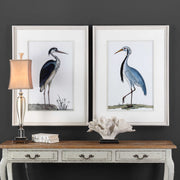 Uttermost Shore Birds Coastal Set of 2 Framed Prints