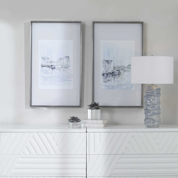 Uttermost New England Port Set of 2 Framed Prints