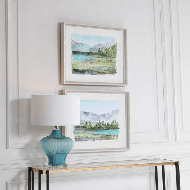 Uttermost Plein Air Reservoir Set of 2 Framed Prints