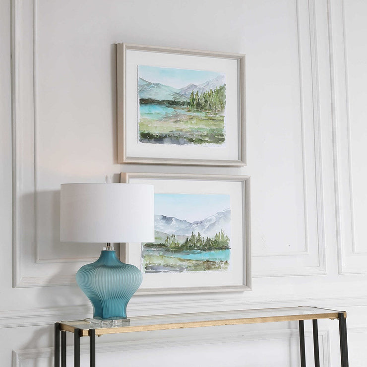 Uttermost Plein Air Reservoir Set of 2 Framed Prints