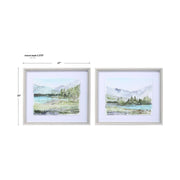 Uttermost Plein Air Reservoir Set of 2 Framed Prints