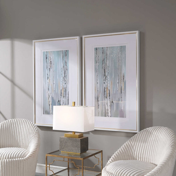 Uttermost Pandoras Forest Set of 2 Framed Prints