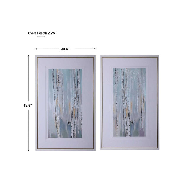 Uttermost Pandoras Forest Set of 2 Framed Prints
