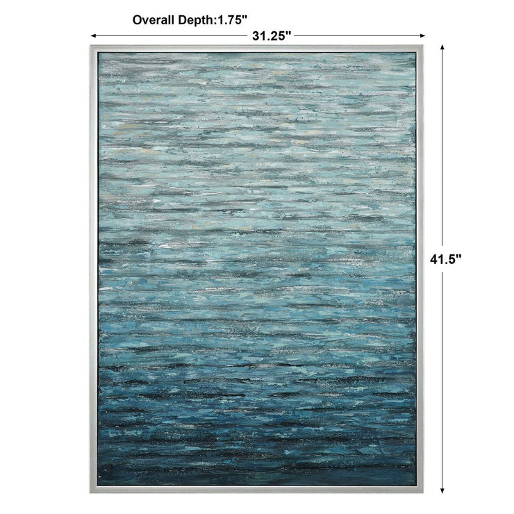 Uttermost Filtered Coastal Hand Painted Canvas