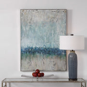 Uttermost Tidal Wave Coastal Hand Painted Canvas