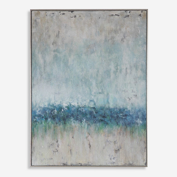 Uttermost Tidal Wave Coastal Hand Painted Canvas