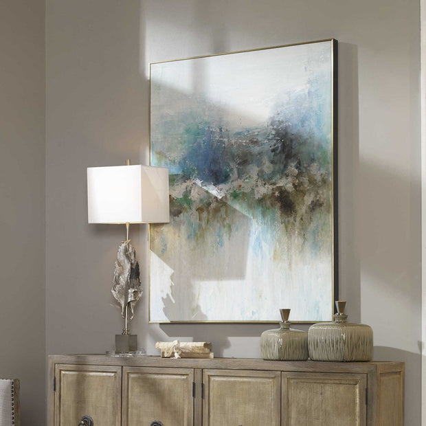 Uttermost Mountain Top Hand Painted Canvas