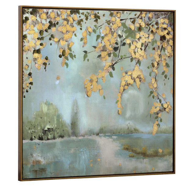 Uttermost Peaceful Nature Hand Painted Canvas