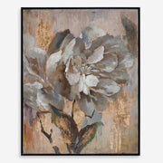 Uttermost Dazzling Floral Contemporary Hand Painted Canvas