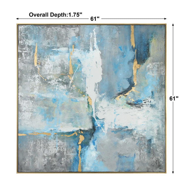 Uttermost Meditation Abstract Hand Painted Canvas