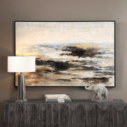 Uttermost Aftermath Modern Abstract Hand Painted Canvas