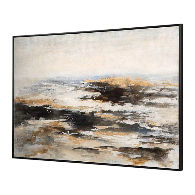 Uttermost Aftermath Modern Abstract Hand Painted Canvas