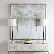 Uttermost Calm Forest Watercolor Hand Painted Canvas