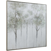 Uttermost Calm Forest Watercolor Hand Painted Canvas
