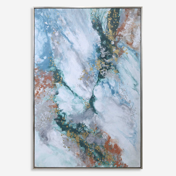 Uttermost Mercury Abstract Hand Painted Canvas