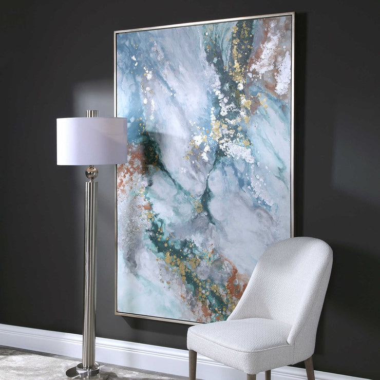Uttermost Mercury Abstract Hand Painted Canvas
