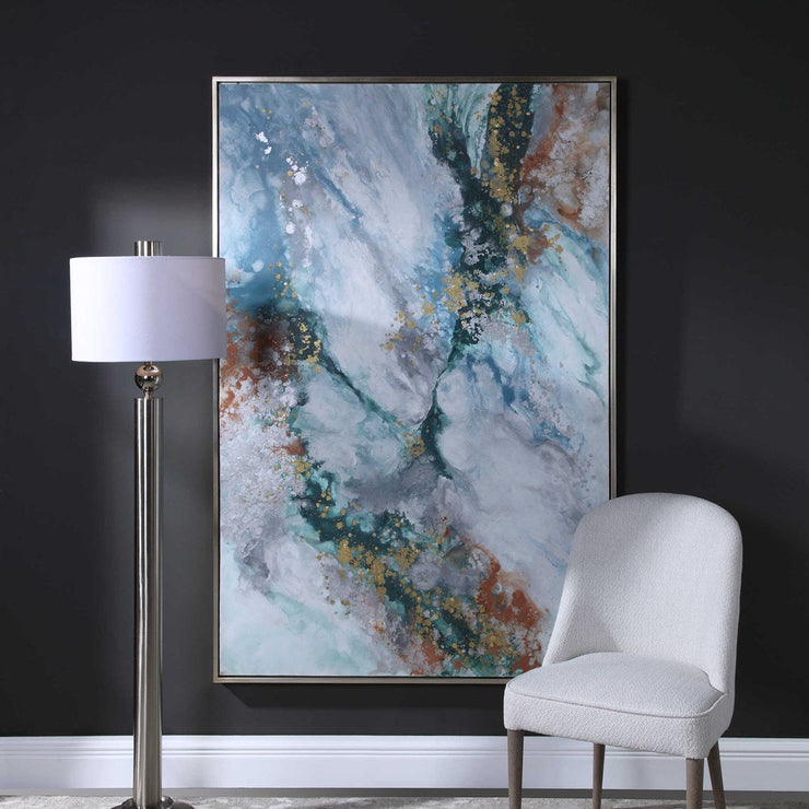 Uttermost Mercury Abstract Hand Painted Canvas