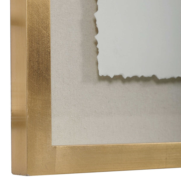 Uttermost Crosswalk Hand Painted Framed Print