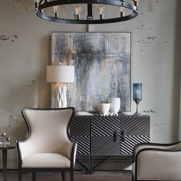 Uttermost Open Seas Hand Painted Canvas