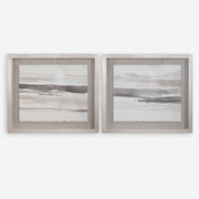 Uttermost Neutral Landscape Set of 2 Framed Prints