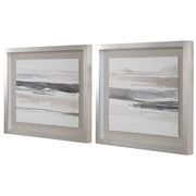 Uttermost Neutral Landscape Set of 2 Framed Prints