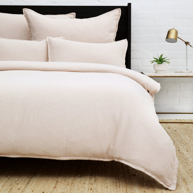 Pom Pom at Home Waverly Blush Cotton Duvet Set ~ Available in Twin, Queen and King Sizes