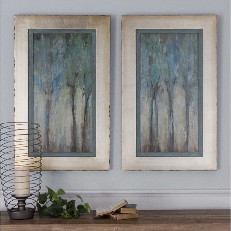 Uttermost Whispering Wind Oil Reproductions Set of 2 Framed Prints