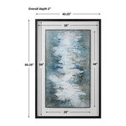 Uttermost Lakeside Grande Contemporary Framed Print