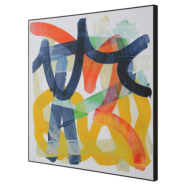 Uttermost Midtown Modern Graffiti Framed Print
