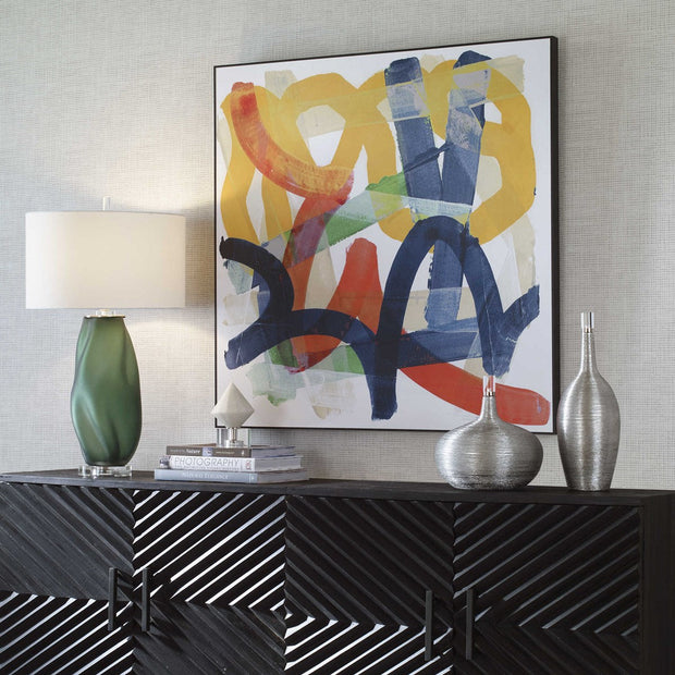 Uttermost Midtown Modern Graffiti Framed Print
