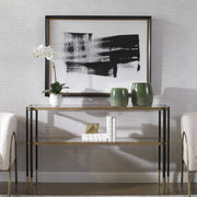 Uttermost Mystere Black and White Framed Print