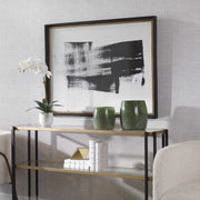 Uttermost Mystere Black and White Framed Print