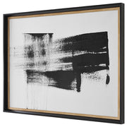 Uttermost Mystere Black and White Framed Print