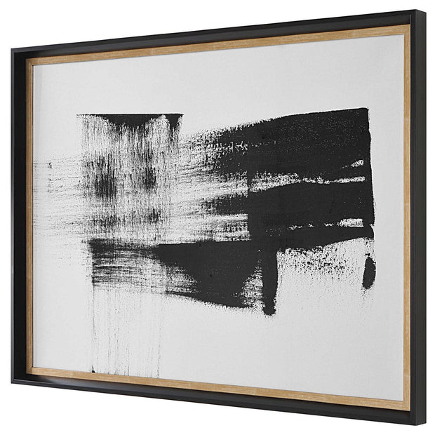 Uttermost Mystere Black and White Framed Print