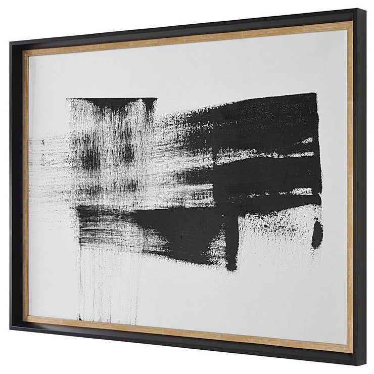 Uttermost Mystere Black and White Framed Print