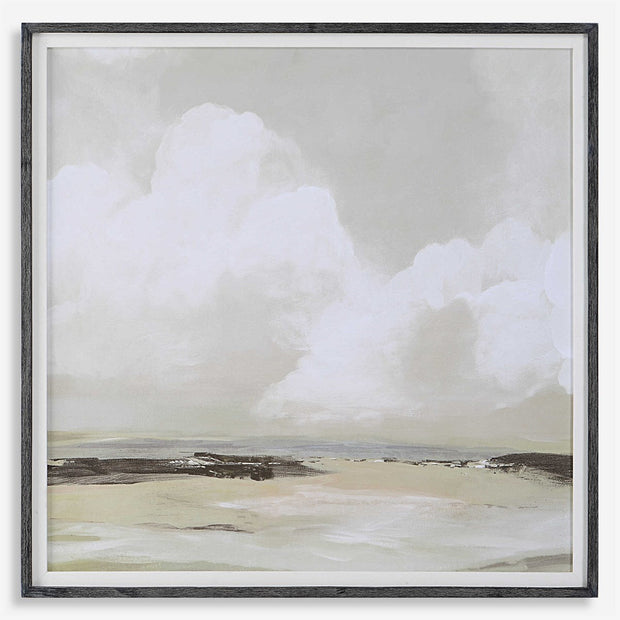 Uttermost Soft Clouds Landscape Framed Print