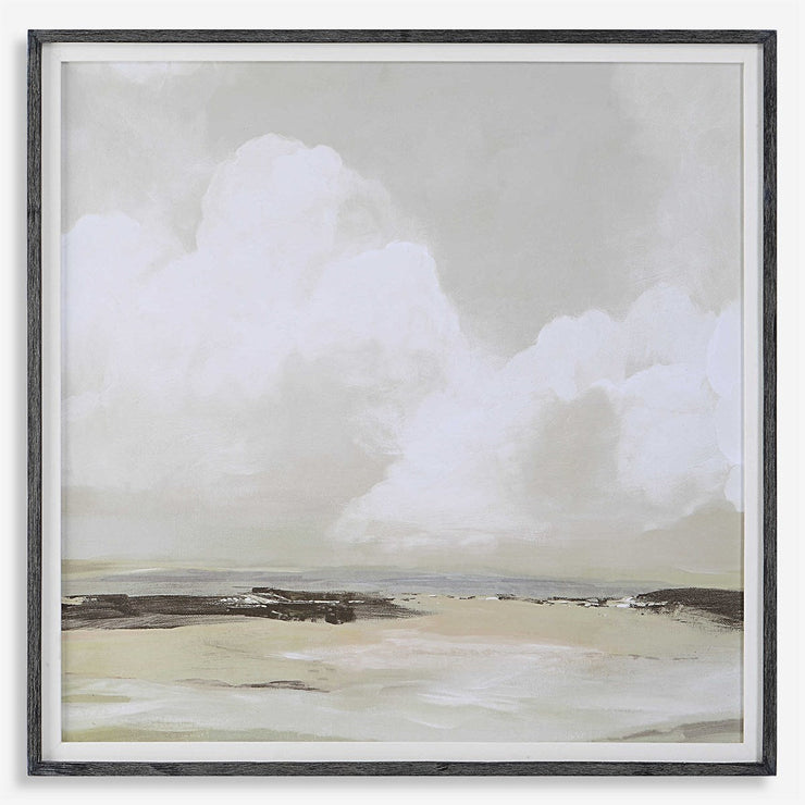 Uttermost Soft Clouds Landscape Framed Print