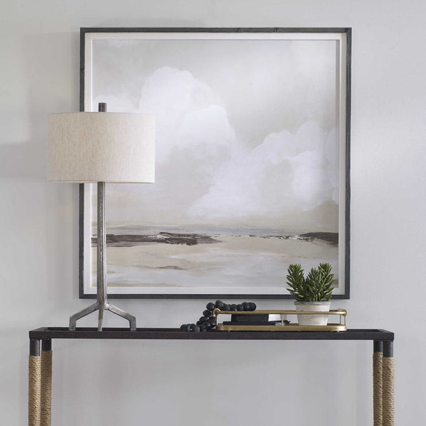 Uttermost Soft Clouds Landscape Framed Print