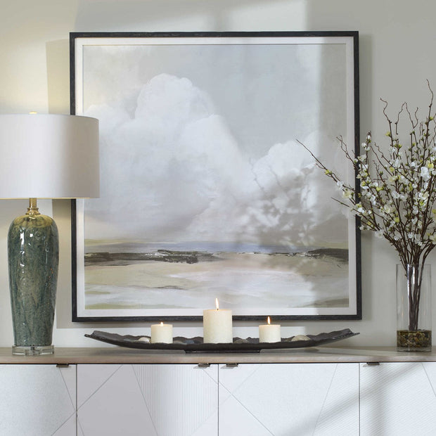 Uttermost Soft Clouds Landscape Framed Print