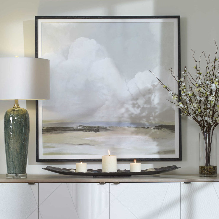 Uttermost Soft Clouds Landscape Framed Print