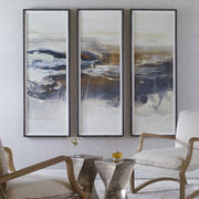 Uttermost Graphite Horizon Set of 3 Framed Prints