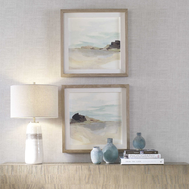 Uttermost Glacial Coast Set of 2 Framed Prints