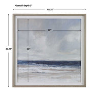 Uttermost Distant Land Coastal Framed Print