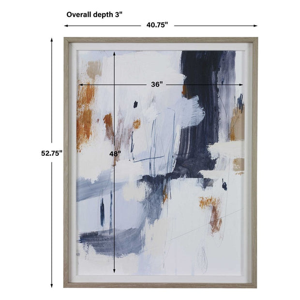 Uttermost Variant Modern Abstract Framed Print