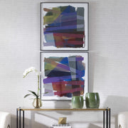 Uttermost Vivacious Set of 2 Modern Framed Prints