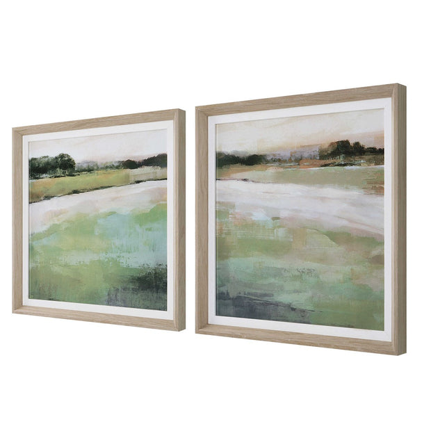 Uttermost Vivid Vista Landscape Set of 2 Framed Prints