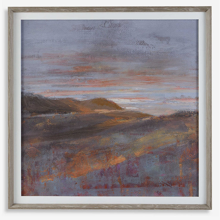Uttermost Dawn On The Hills Landscape Framed Print