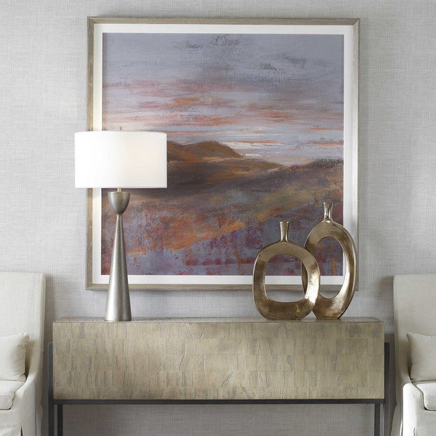 Uttermost Dawn On The Hills Landscape Framed Print