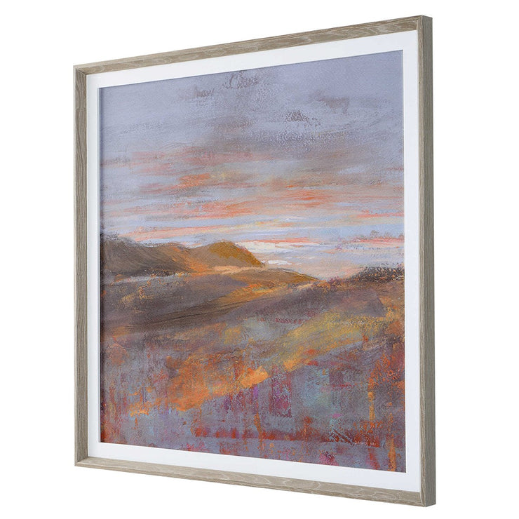 Uttermost Dawn On The Hills Landscape Framed Print